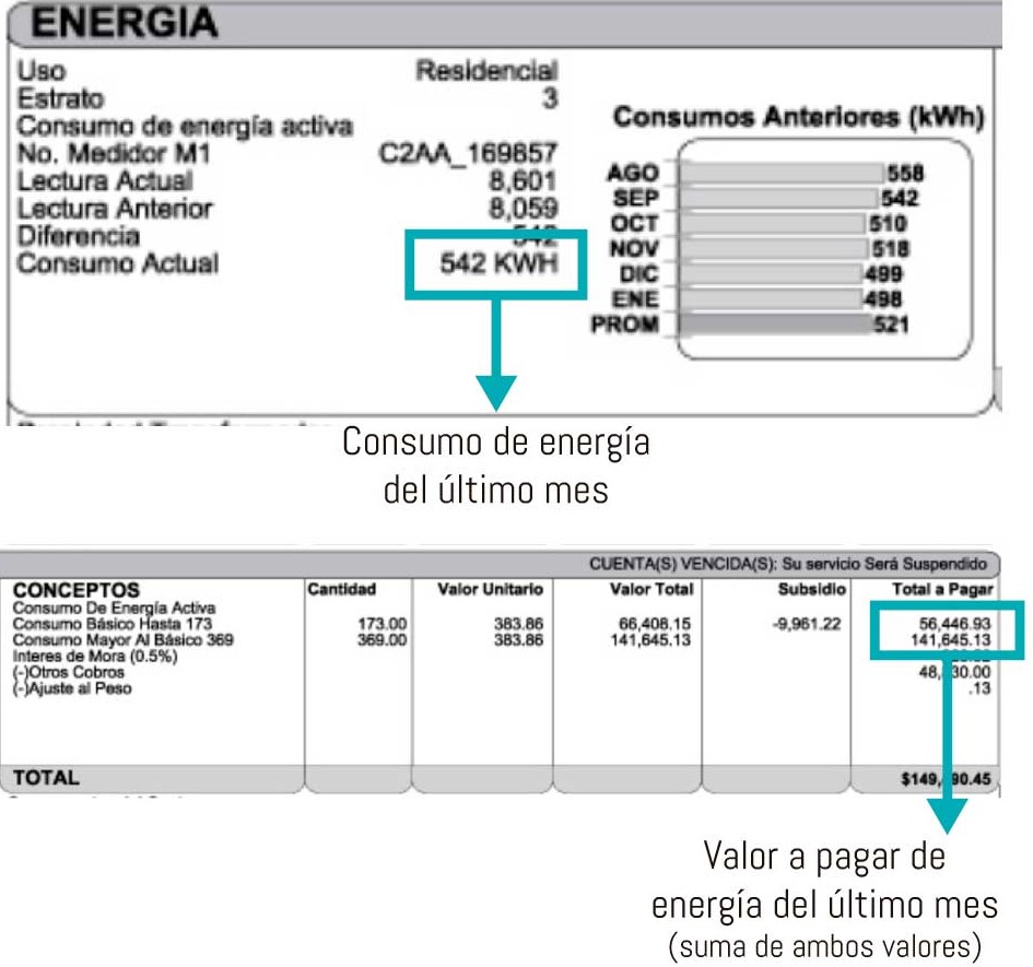 Factura EMCALI
