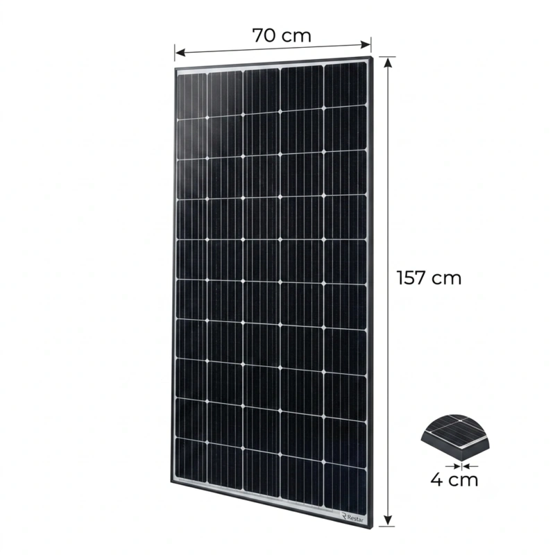 Panel Solar de 210W Monocristalino 12V Restar - Image 3