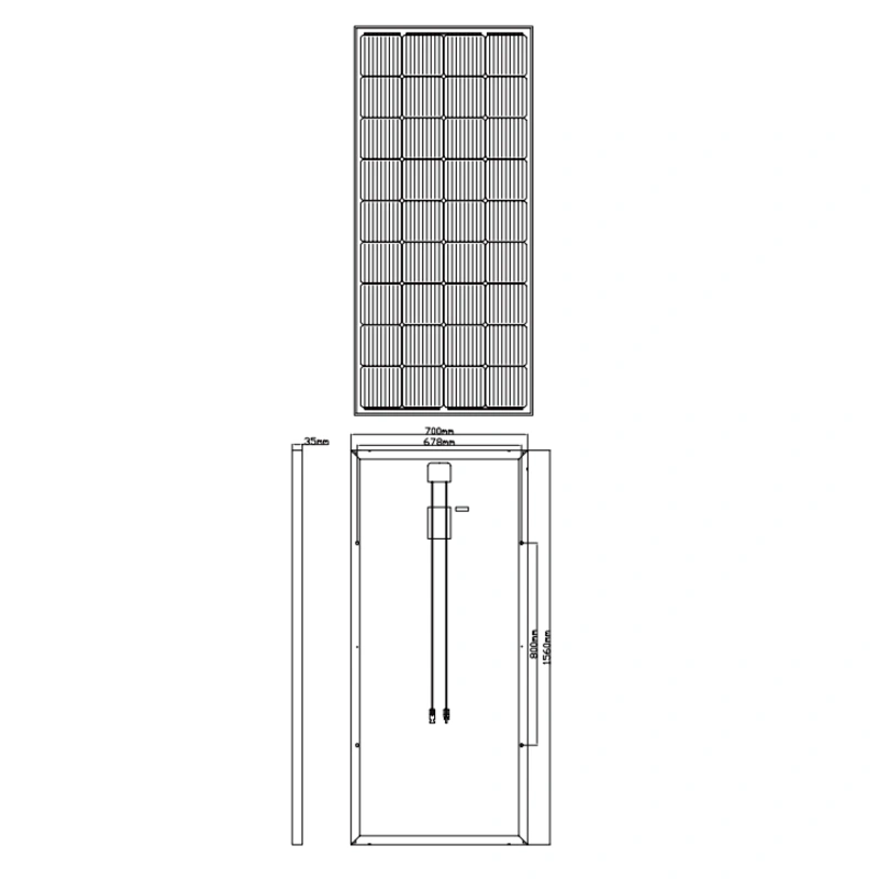 Panel Solar de 210W Monocristalino 12V Restar - Image 2