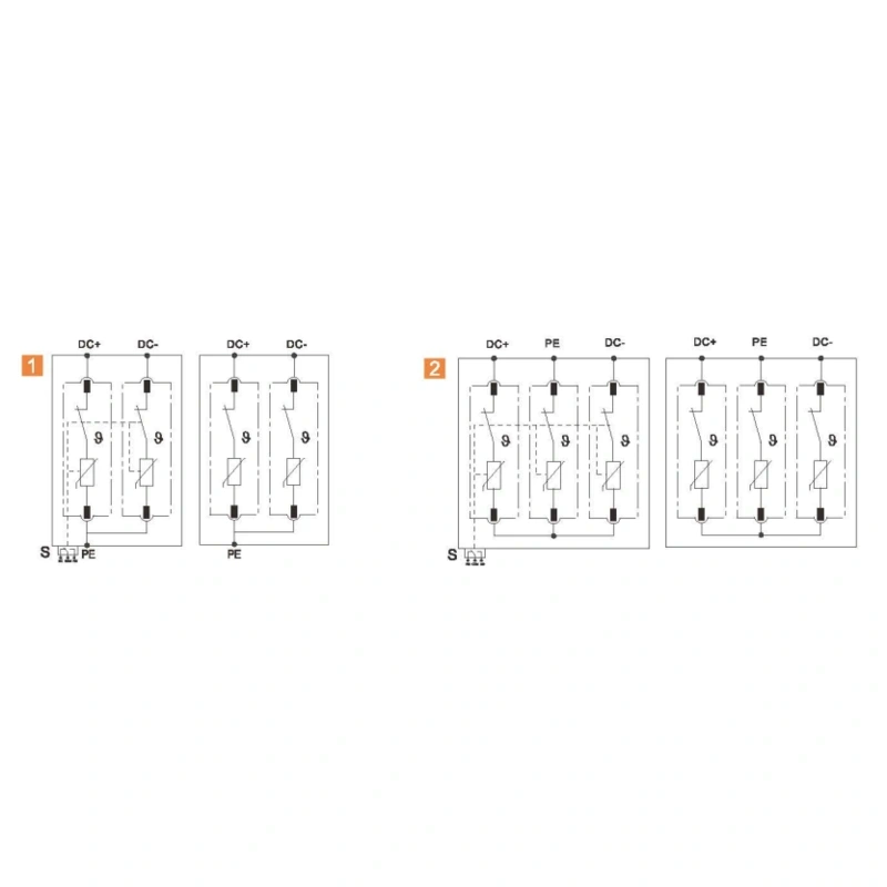DPS 2P 600VDC MOREDAY Tipo T1+T2 - Image 2