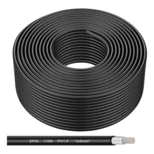 Cable Solar 4mm Leader Negro