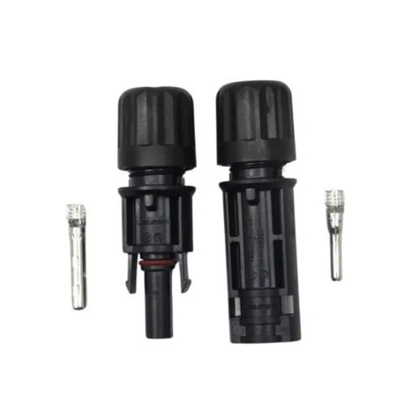 Conector MC4 macho y hembra 1000V Par con RETIE cable 4-6mm - Image 3