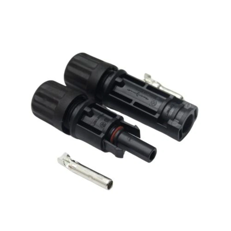 Conector MC4 macho y hembra 1000V Par con RETIE cable 4-6mm - Image 2