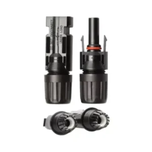 Conector MC4 para paneles solares 1500V con RETIE cable 4-6mm