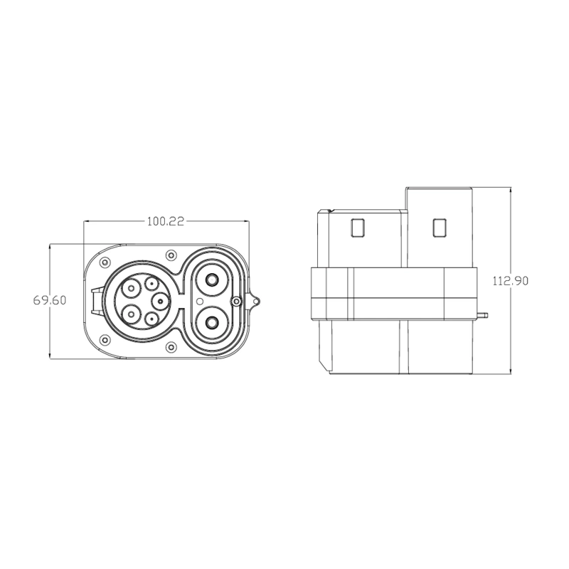 Adaptador Dc Tipo CCS1 a Tipo CCS2 - Image 7