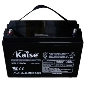 Batería 12V 100Ah AGM Kaise