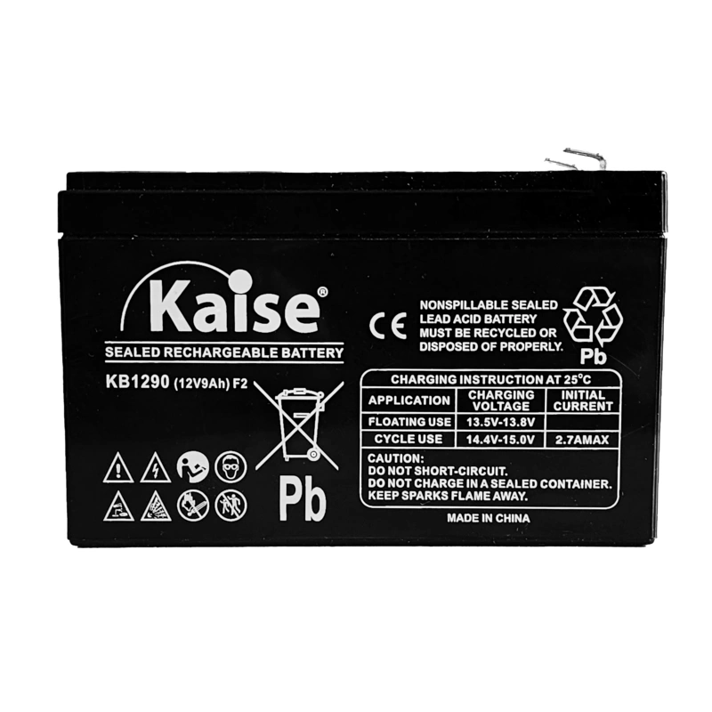 Batería 12V 9Ah AGM Kaise