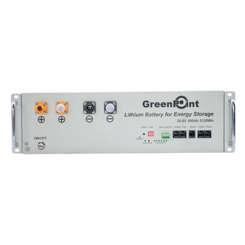 Batería de litio 10kWh 51.2V 200Ah Tipo Rack GreenPoint