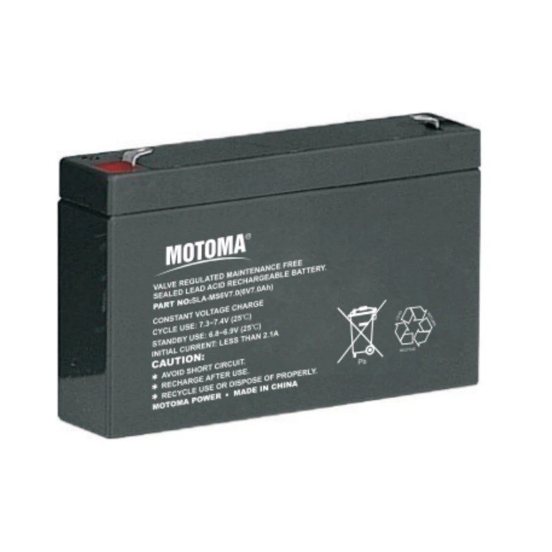 Batería 6V 7Ah AGM Motoma 1200 Ciclos al 30% DOD - Image 3