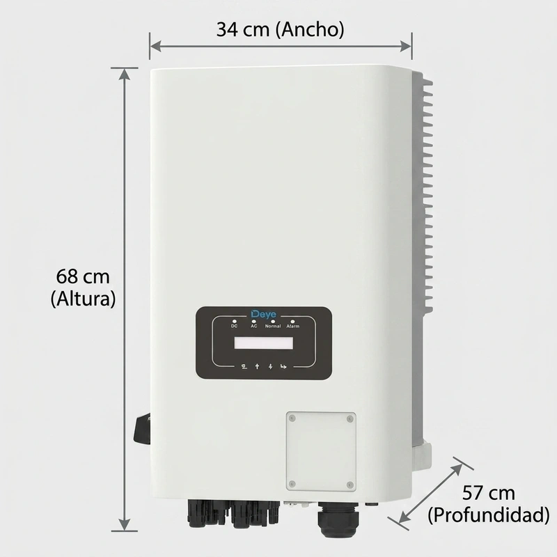 Inversor 20kW On Grid Trifásico 220V Deye G02LV - Image 3