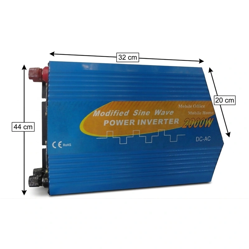 Inversor de Corriente 12V a 110V 2000W Onda Modificada Allyce - Image 2